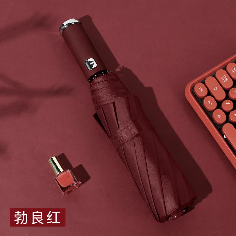 Flashlight [10 strands of vinyl] wine red