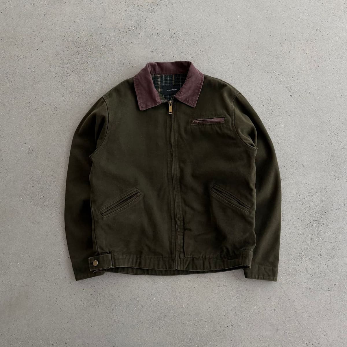 Unlabeled washed green