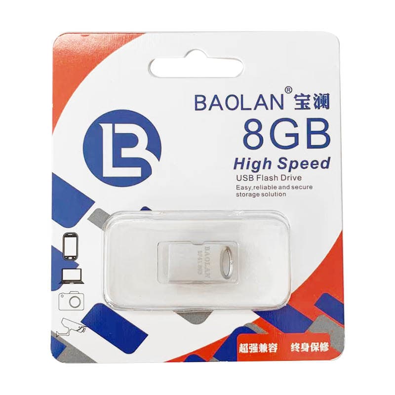 USB flash disk wholesale BAOLAN DF41 Flash Disk 4 g8g16gUSB2.0 metal mini car USB flash disk 5