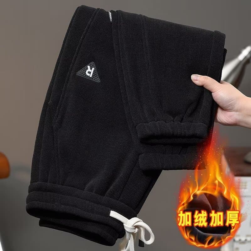 Black fleece-lined