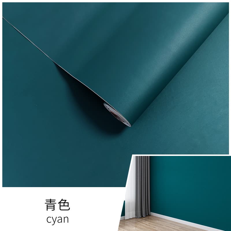 Thickened opaque cyan color