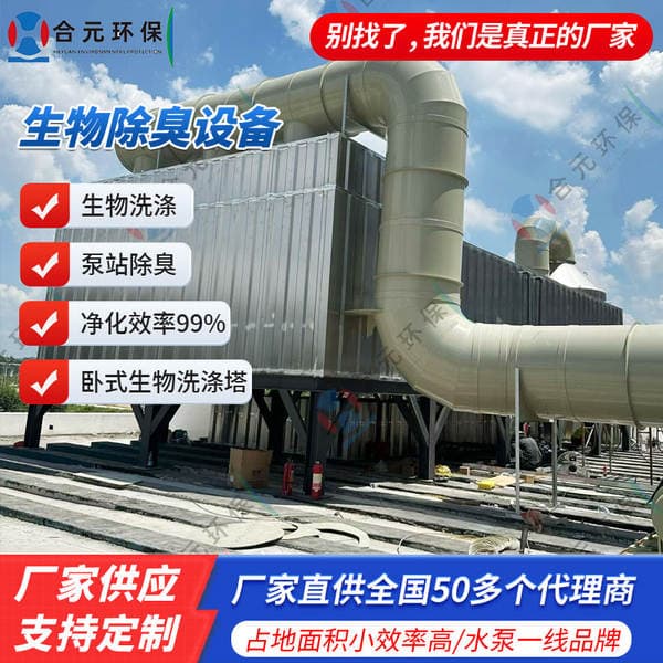 Manufacturer Customized Biological Deodorization Equipment, Activated Carbon Laboratory Air Purification Waste Gas Filtration Environmental Protection Equipment