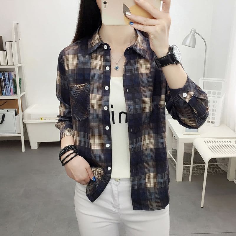 navy blue/CHECK