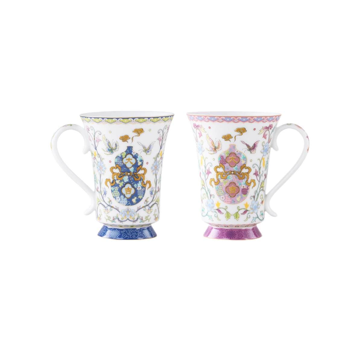 Jingdezhen yüksək keyfiyyətli ağ çini usta fincanı, qadınlar üçün yeni Çin üslublu dəbdəbəli içki fincanı, cütlüklər üçün qəhvə fincanı. 5