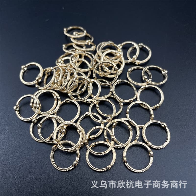 Suitable for 10mm set of bead rings [KC gold]]