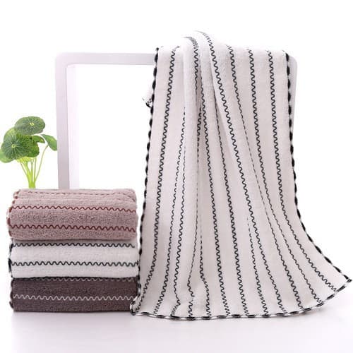 Sound of water towel (78g)-white (34*70)