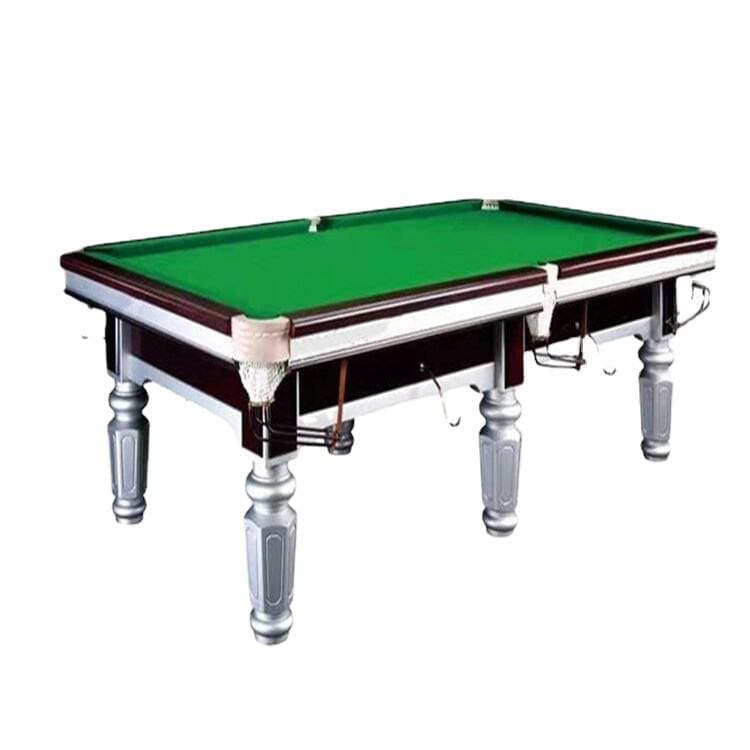 Mərmər və Avtomatik Top Qaytarma Sistemli Standart Çin Qara Səkkiz Bilardo Stolu 5