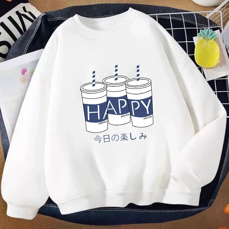 Sweat White HAPPY Bottle