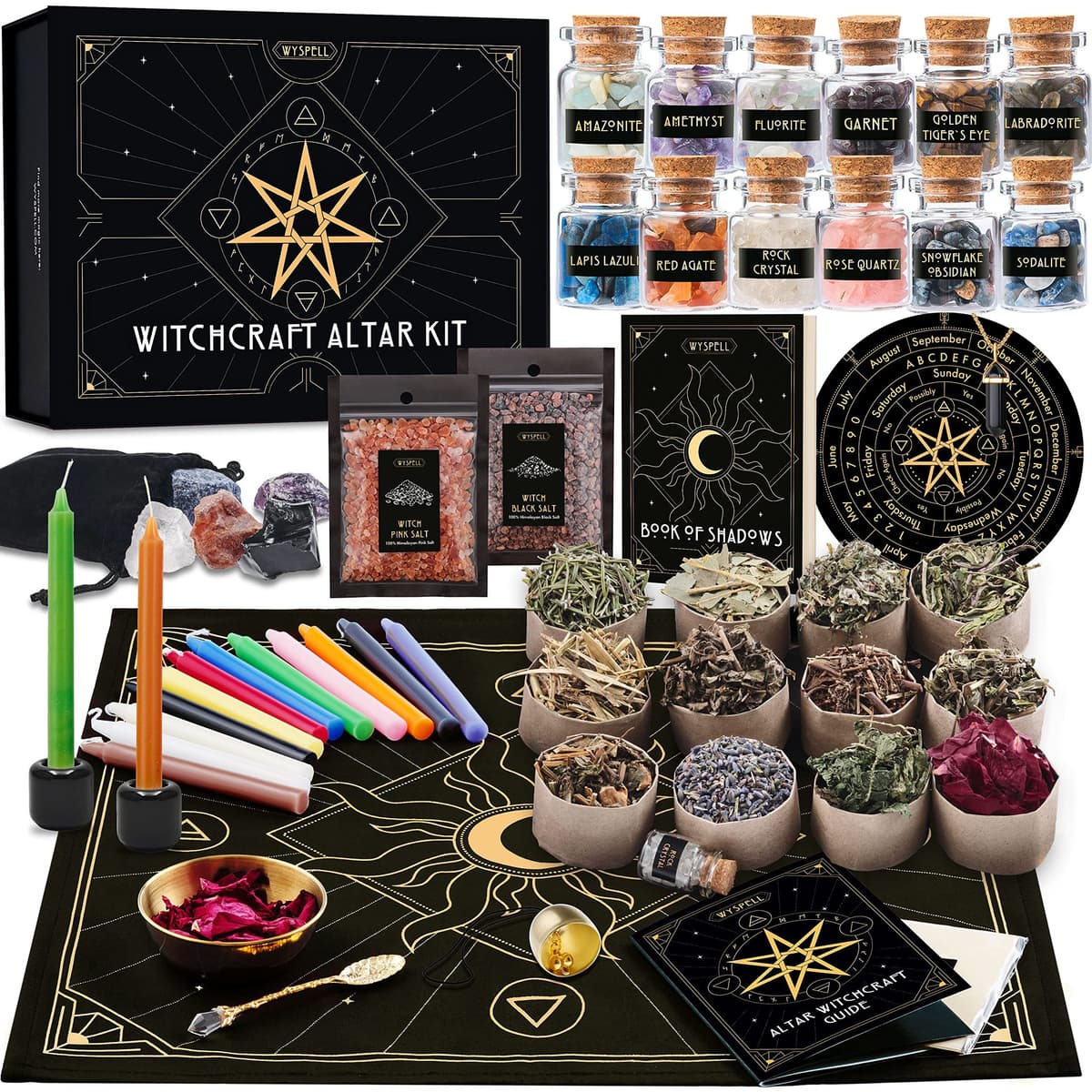 Large witchcraft set