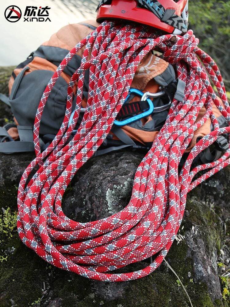Xinda Static Rope Outdoor Climbing Rope Rock Climbing Rope Speed Rope Aerial Work Climbing Rope Safety Rope Equipment 5