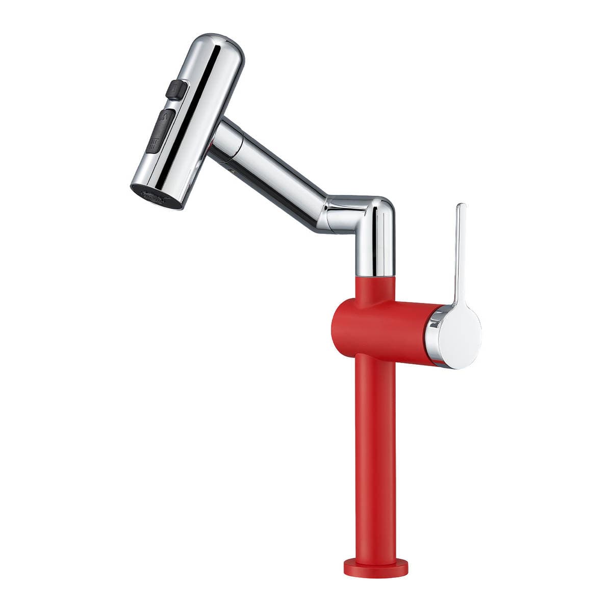 Premium All-Copper Mechanical Arm Basin Faucet for Bathroom Washbasin Countertop Basin, Lucky Cat Faucet 5