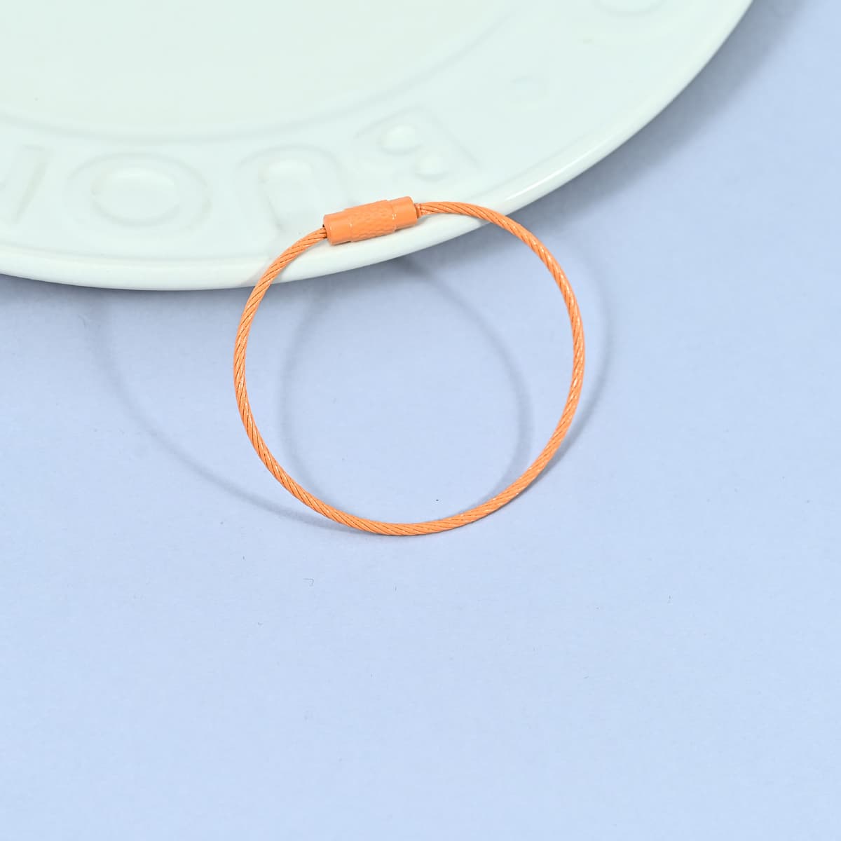 [orange] 5cm color wire ring