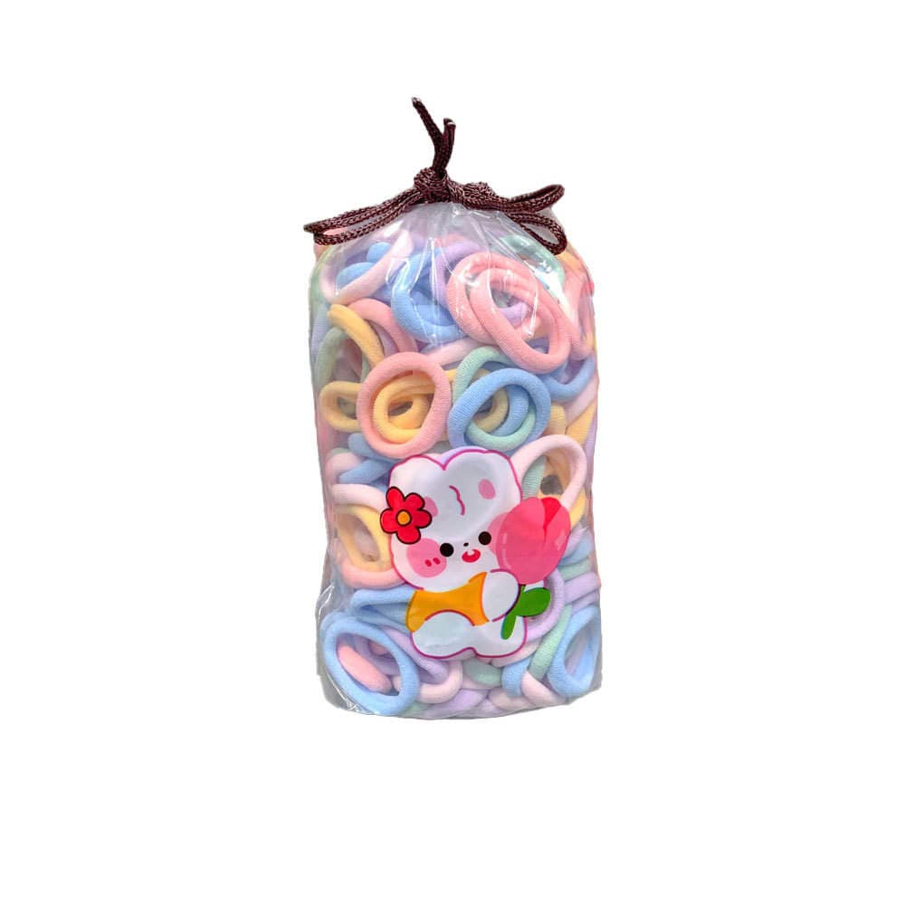 3cm Children's Hair Ties in Candy Colors, Gentle on Hair, Good Elasticity, Rubber Bands for Girls to Tie Their Hair, Hair Accessories 5