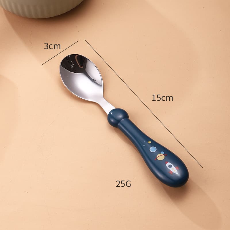 Royal blue spoon