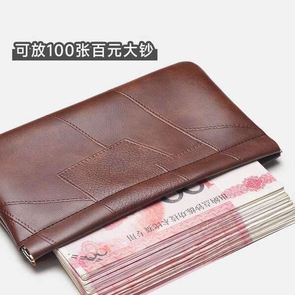 Wallet for Women 2026 New Style Simple Soft Leather Cash Storage Bag Long Wallet Large Bill Organizer Small Coin Purse