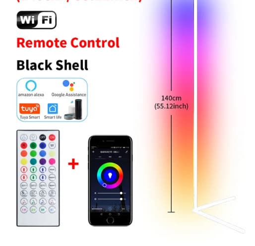 Wifi tuya 40-key white - us certified power supply