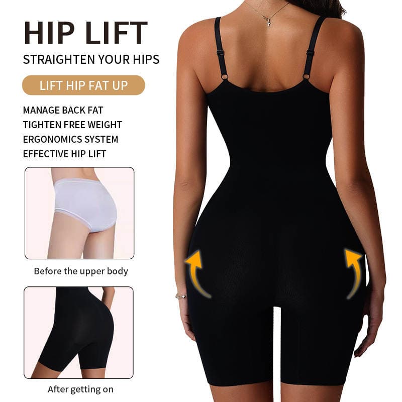 European and American Kardashian-Style Shapewear, Tummy Control and Butt-Lifting Tight-Fitting Shapewear for Women, Body Shaping Skim Underwear 4
