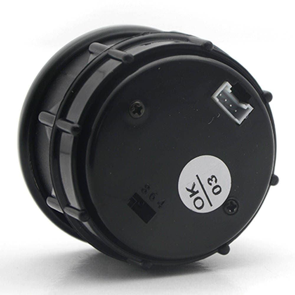2-inch 52MM digital LED blue light air-fuel ratio meter modified car instrument with oxygen sensor 0-1V 4