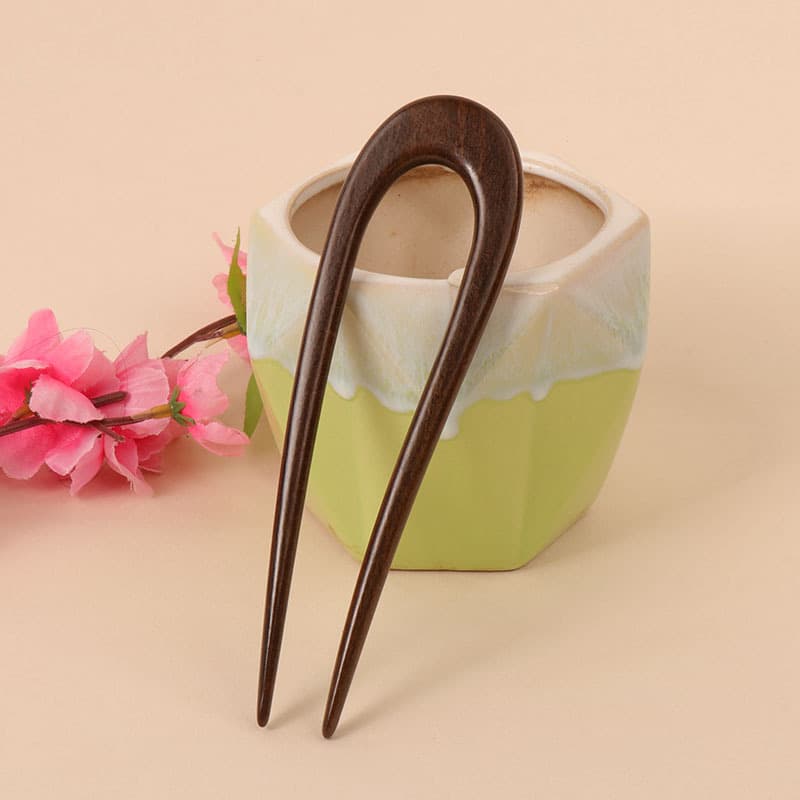Big leaf rosewood hairpin---style 03 (length 15cm)