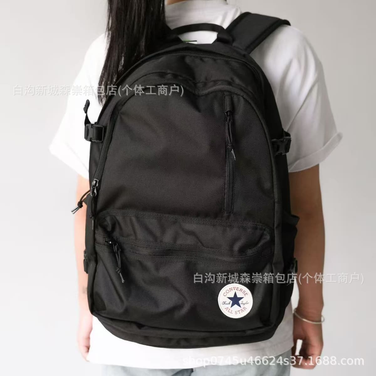 Air cushion mesh bag black new style