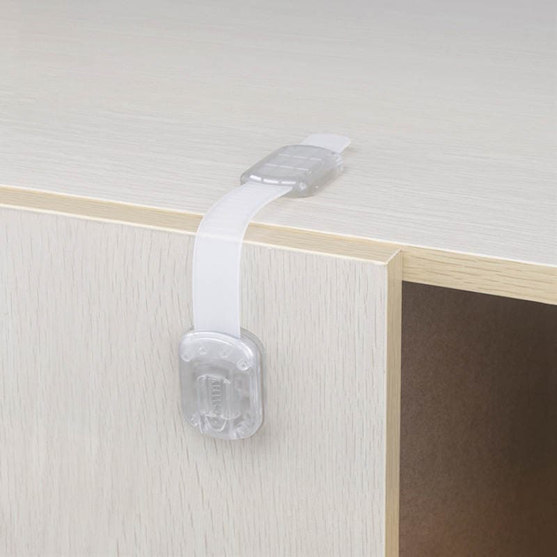Cross-Border New Children's Safety Lock Drawer Lock Baby Anti-Pinch Cabinet Refrigerator Lock Amazon Best-Selling Factory Store 3