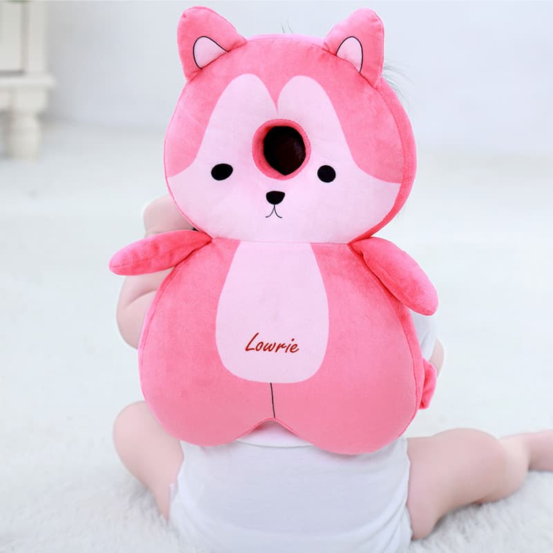 Naughty fox (3d flannel large size) + horizontal strap
