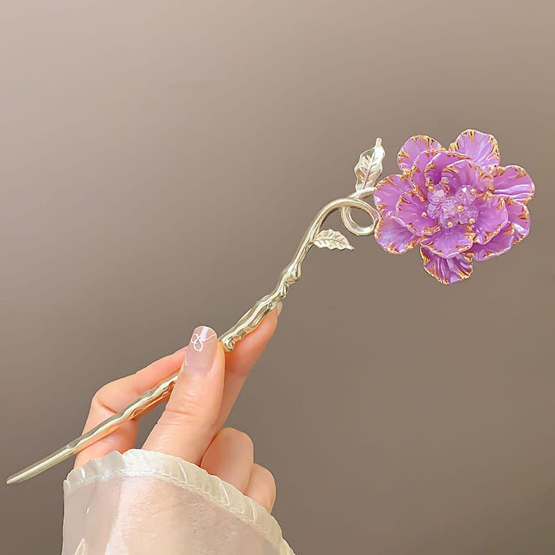 Purple peony