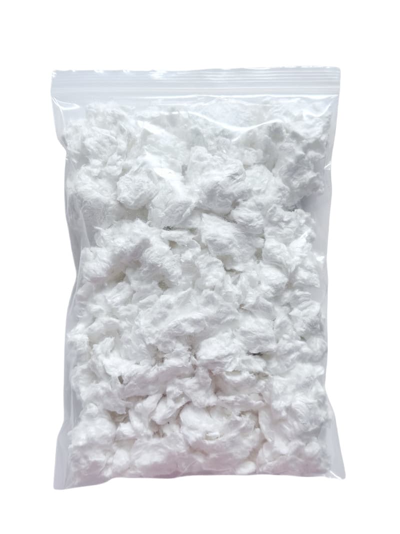 Dry 100 grams of pulp