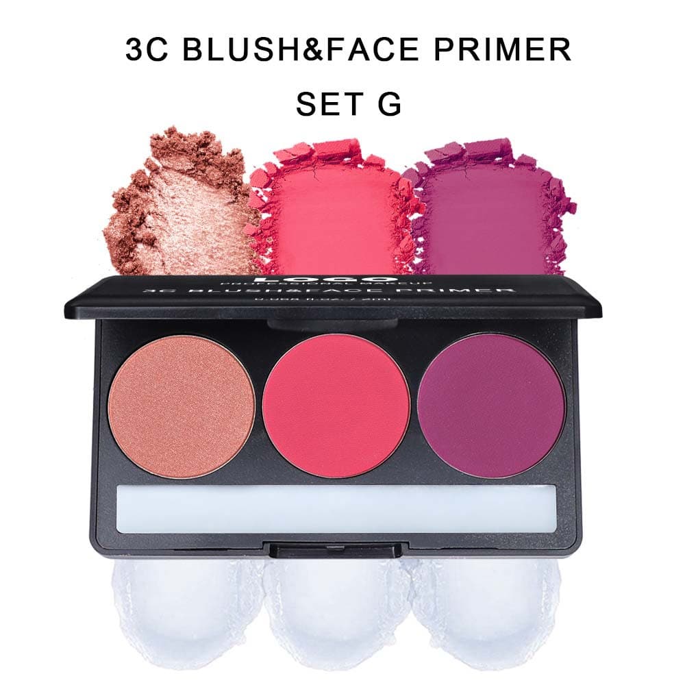 Three color blush palette #07