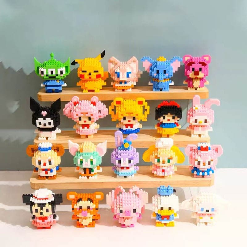 Uşaqlar üçün Konstruktorla Uyğun Blind Box Oyuncaqları 4