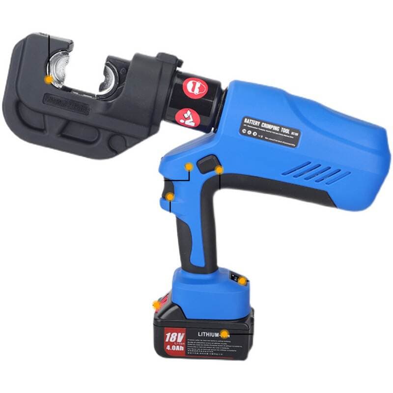Electric hydraulic pliers portable EBS-400 digital display continuous crimping multifunctional rechargeable terminal crimping pliers 5