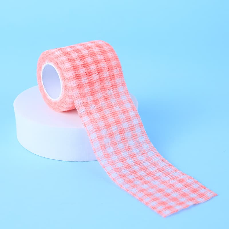 Gradient red grid