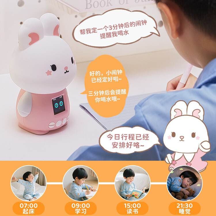New Ai Intelligent Conversation Interactive Educational Early Learning Machine, Children's Story Machine, Smart Alarm Clock, Multi-Language Learning Machine 4