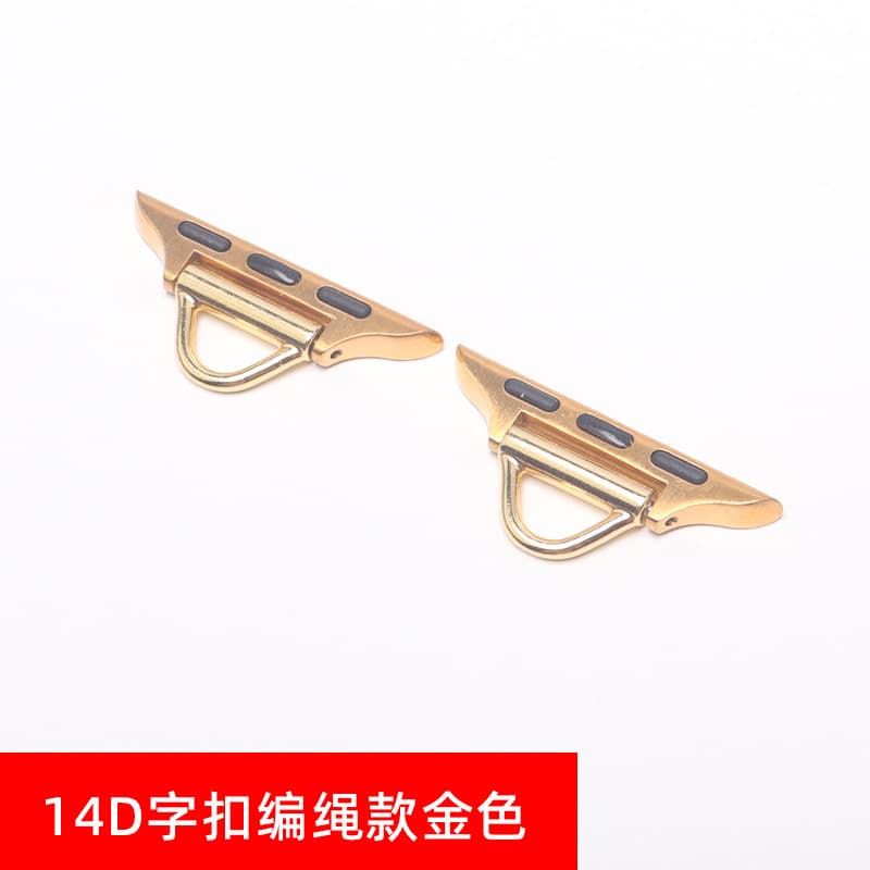 Convert 14d buckle braided rope style-gold