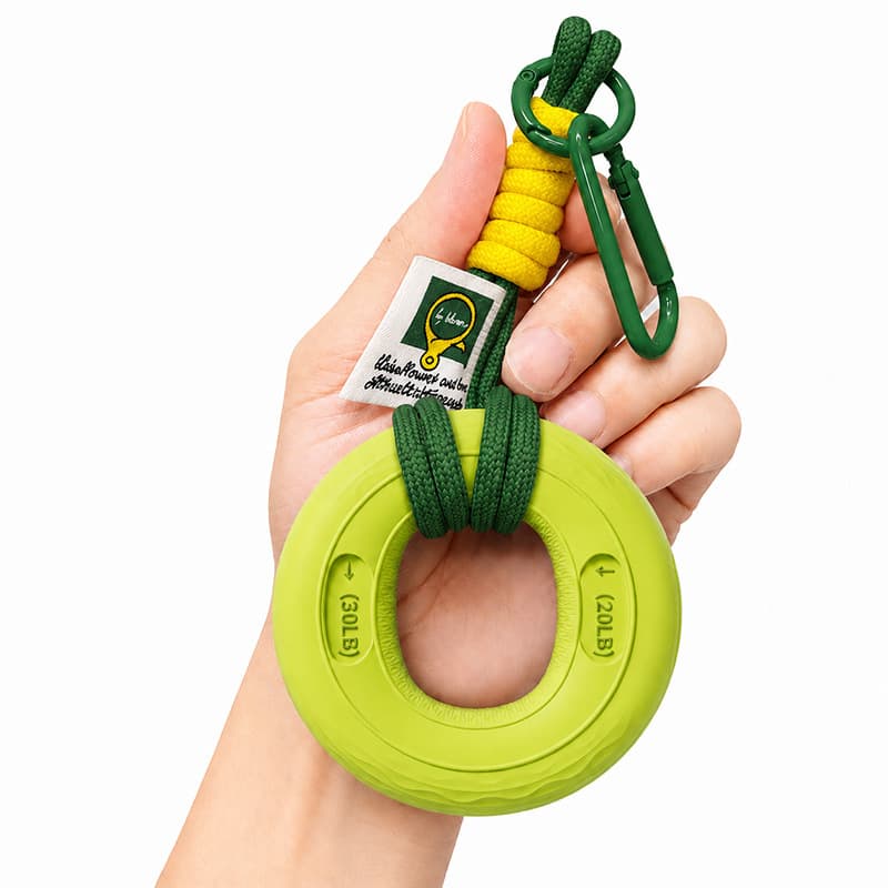 Lime green (20-30 lbs) + double buckle green (white label)