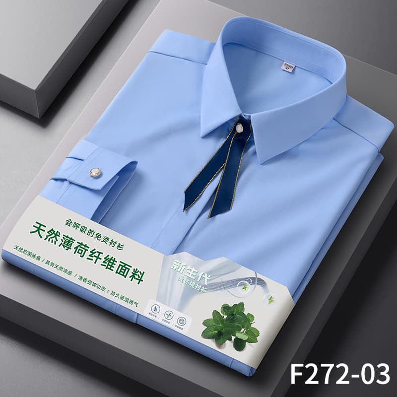 [mint fiber] blue long sleeves