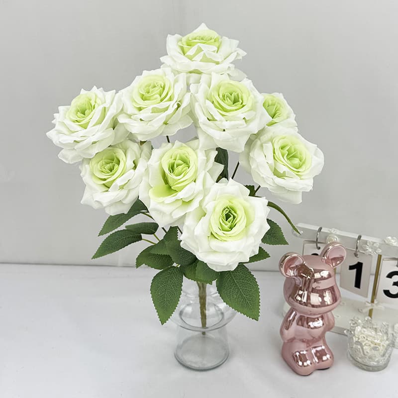White green