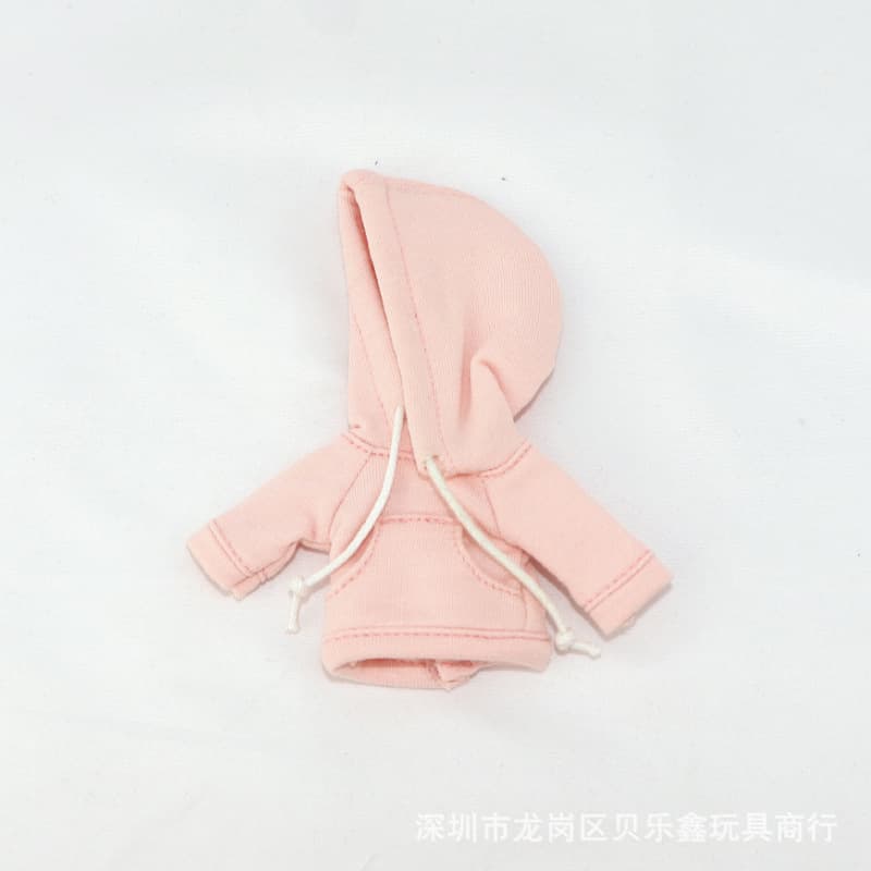 D119 pink hooded sweatshirt