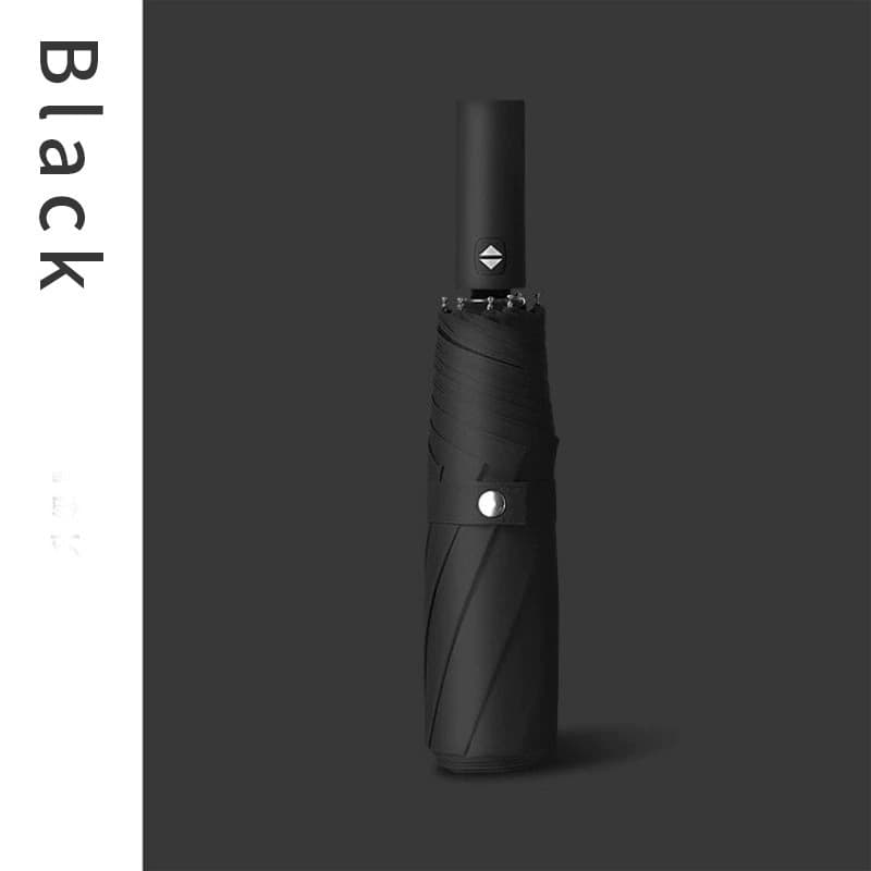 【clearance sale】automatic umbrella - black (no black glue coating)