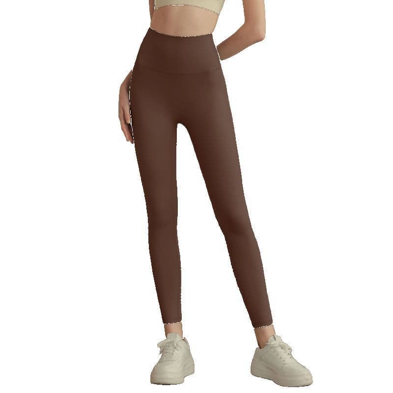 Dark brown color (no side seams)