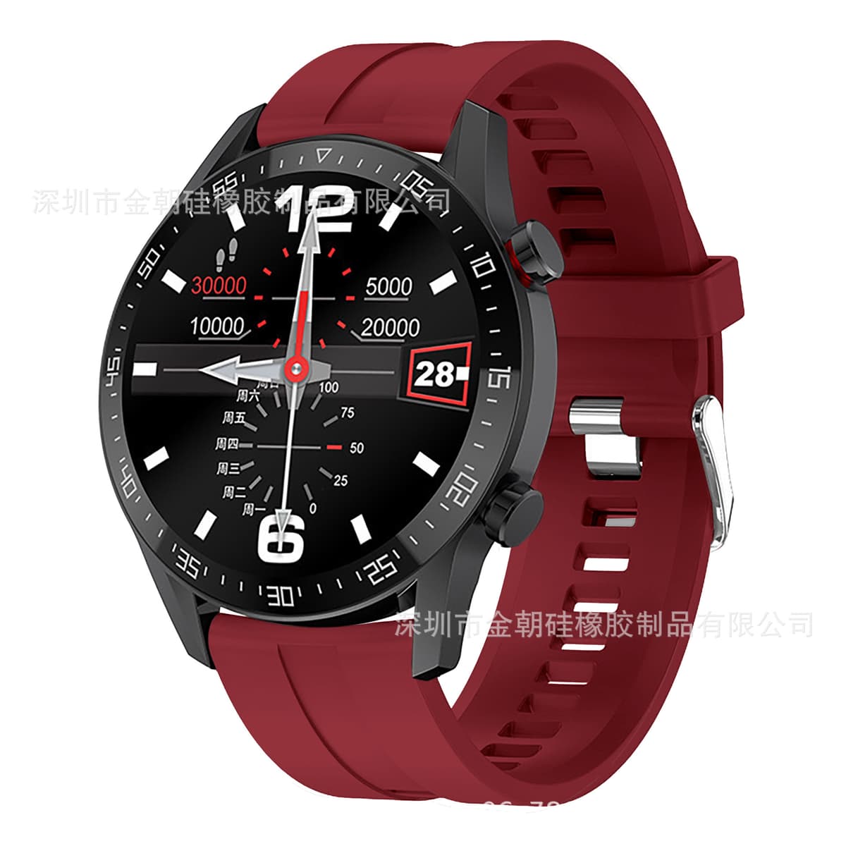 Dark red
