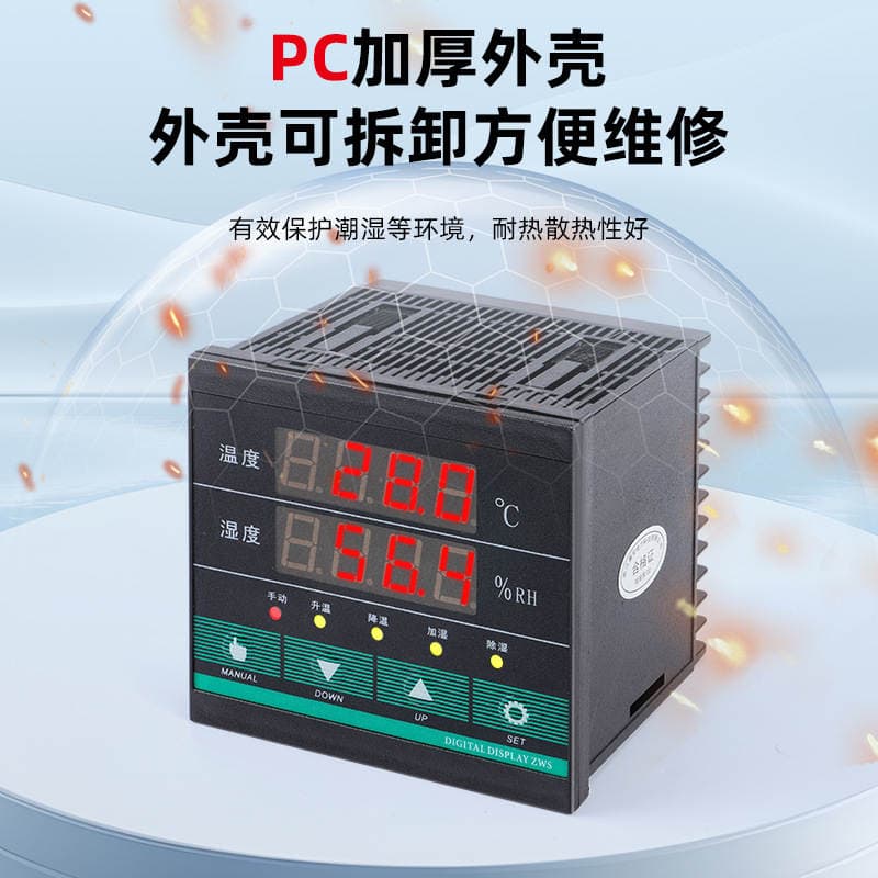 96 Intelligent Digital Display Temperature and Humidity Controller Ca-9601 High and Low Voltage Switch Cabinet Heating and Dehumidification Equipment Thermostat 2
