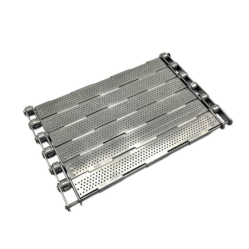 304 stainless steel chain plate, food-grade large-pitch metal perforated chain plate, conveyor belt for beverage cans and glass products 5