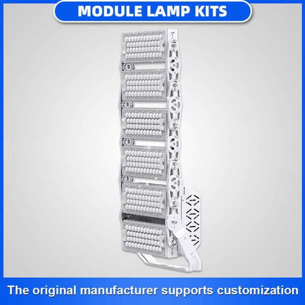 720W High-Power High-Pole Light Heat Dissipation Kit Outdoor Waterproof Floodlight Street Light Led Stadium Light Housing Kit