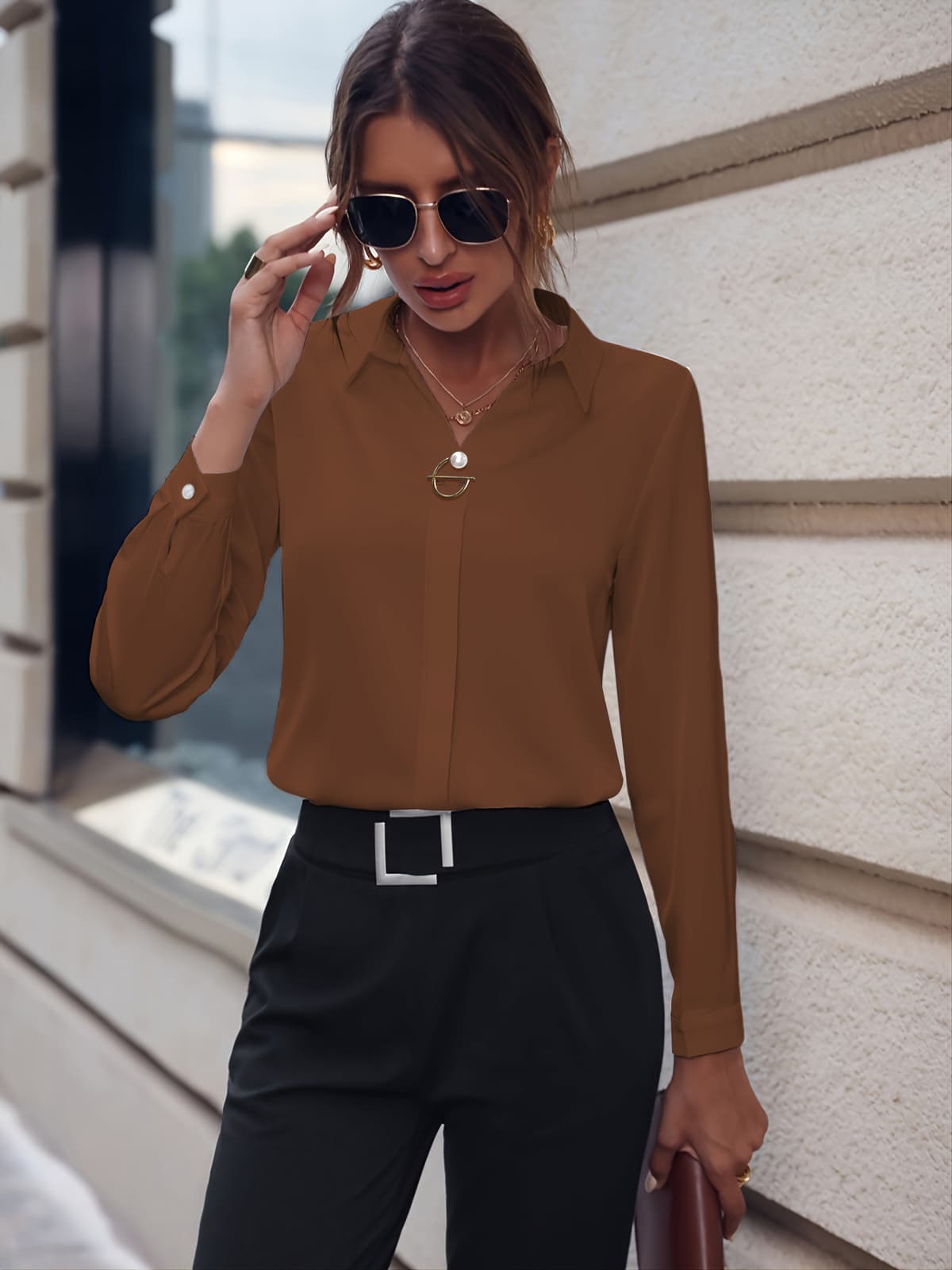 Brown