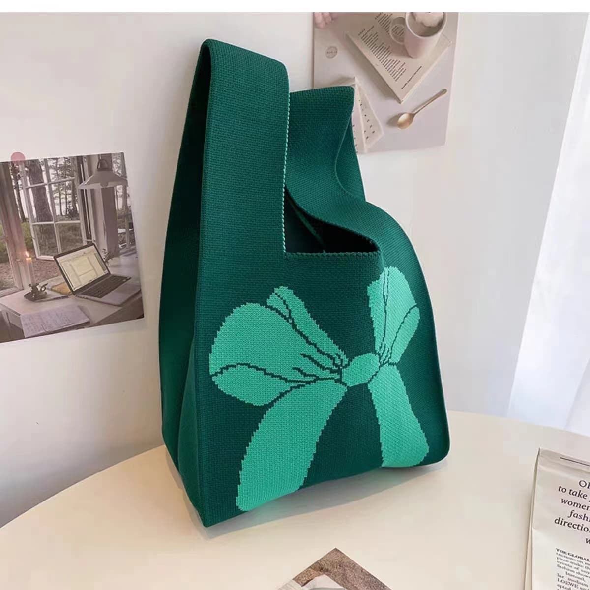 Bow-Blue-Green
