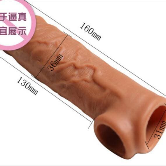 Tyrannosaurus Penis Condom, Simulated  Condom, Silicone Double Mouth Wolf Tooth Condom, Adult Fun Couple Flirting Sex Products Wholesale 4