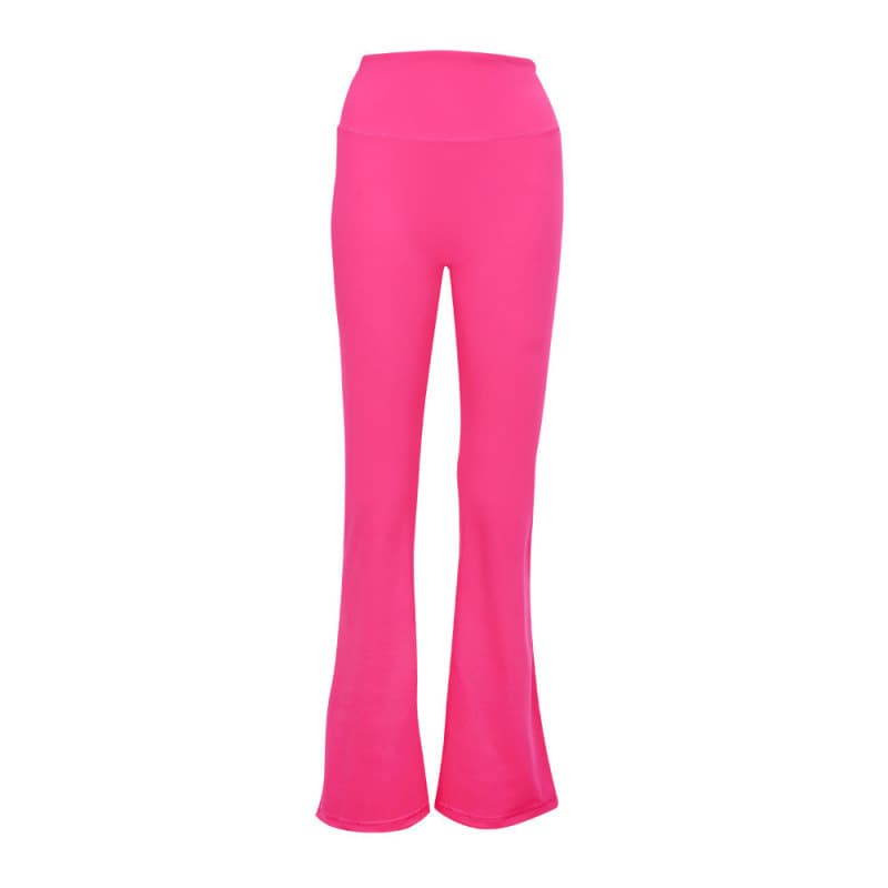 Rose red bell bottoms