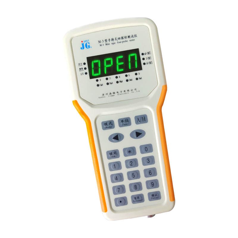 Conductive Rubber Four-Probe Resistivity Tester Conductive Plastic Resistivity Tester National Standard Instrument High Precision 5