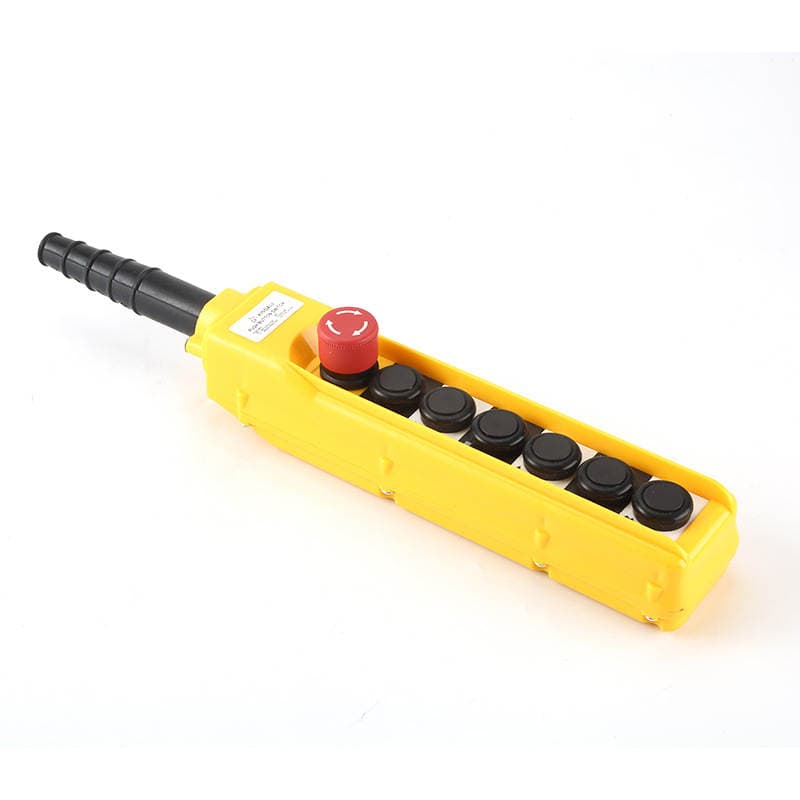XCD yağışa davamlı kran/elektrik qaldırıcı üçün təcili dayandırma düyməli idarəetmə açarı (tək/iki sürətli) 5